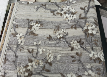 Aadawall çiçek desenli Duvarkağıdı